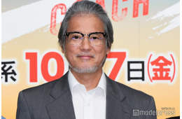 唐沢寿明、夫婦で独立発表後初の公の場 ビジュアル激変もヘアメイクは「15秒くらい」【コーチ】
