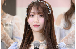 ＝LOVE大谷映美里、ミニスカ×ハイソックスで美脚スラリ「天使降臨」「眼福」と絶賛の声