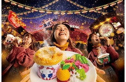 USJ、クリスマス彩る限定フード＆グッズ公開 ハローキティやスヌーピーがモチーフのキャラメニューも