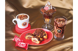 サンマルクカフェ×キットカット、初コラボ決定 期間限定メニュー4品登場