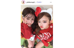 「今日好き」雨宮由乙花＆未苺、姉妹密着ショットに「美の遺伝子強い」「ビジュ最高」の声