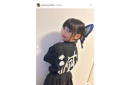子役・倉田瑛茉、サンタクロース衣装姿に絶賛の声「ハイテンションで可愛い」「ちょっとお姉さんになってる」