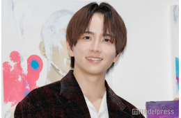 板垣李光人、黒髪から金髪に一新「ノーマンビジュ再来」「まるで雪の王子様」とファン絶賛