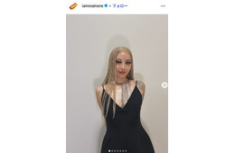 ラッパー・NENE、結婚発表 イケメン夫との密着キスショットに反響続々「美男美女で絵になる」「映画のワンシーンみたい」