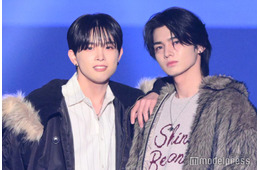 aoen優樹＆輝、ペアでランウェイ登場 スラリスタイル際立つウォーキング【TGCしずおか2026】