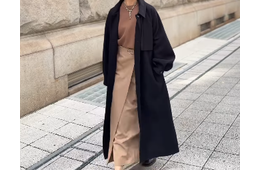 シックなロングコート、どう着こなす？参考にしたい洗練コーデ【40代の毎日コーデ】