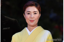 寺島しのぶ、息子・尾上眞秀の散髪ショット披露「口元が似てる」「大きくなってる」の声