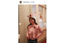 「テラハ」田中優衣「次女遅れて100日祝い」サッカー選手夫＆娘2人との家族4ショット公開「素敵なファミリー」「可愛いがいっぱい」の声