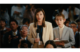 加藤あい、20年越しに「ドコモ」リバイバルCM出演 当時5歳だった杏花と記者役に「思わず声が出てしまうほど嬉しく」