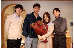 竹内涼真・井上真央ら「再会」同級生が笑顔でクランクアップ 絶句の展開にも「僕ら4人っぽい」