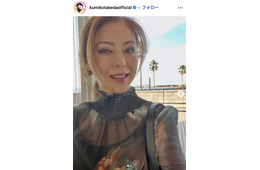 武田久美子、引き締まったウエストのぞくスウェット姿「異次元プロポーション」「健康的で美しい」と反響