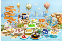 サンリオ“はぴだんぶい”がケーキやマカロンに！コラボスイーツビュッフェ福岡初開催