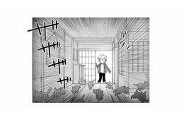 猫の後を追ってたどり着いた先は“猫屋敷”!? 玄関を覗くと現れた人物とは…？【家政婦よんだら猫がきた #15】