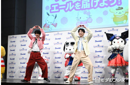 M!LK曽野舜太＆吉田仁人、サンリオキャラたちと「爆裂愛してる」キュート＆キレキレ披露