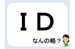 ＩＤって何の略だか言える？意外に知らない！【GWスペシャル略語クイズ】