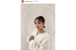 高橋みなみ「7回目の結婚記念日」夫婦ショット公開「2人ともおしゃれでお似合い」「体格差にキュン」と反響