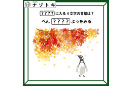 クイズです！「ハテナにはいる４文字の言葉は？」イラストを言葉にしてみましょう【難易度LV.２・甘口】