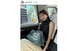 沖田愛加アナ、ウエストチラ見せ腰開きコーデに反響「清楚なのに色気ある」「ウエストのラインが綺麗」の声
