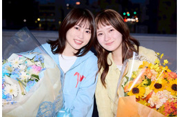 畑芽育が涙 志田未来とW主演「エラー」2人揃ってクランクアップ 志田「お互い切磋琢磨して頑張れた」
