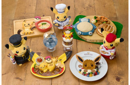 「ポケモンカフェ」新メニュー＆ショー公開 ピカチュウとピチューのなかよしカレーなど全6種