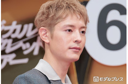 塩野瑛久、金髪姿をお披露目 夫婦役・有村架純との撮影秘話「すっごい痛かった」【マジカル・シークレット・ツアー】