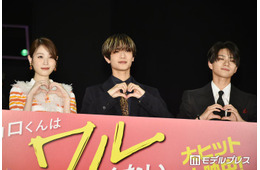 高橋ひかる、なにわ男子・高橋恭平＆岩瀬洋志の“小顔”に危機感？「欠かせない」美容習慣告白【山口くんはワルくない】