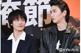 稲葉友、第1子誕生後初の公の場 トラジャ松田元太が子どもに張り合い「僕にも構ってください」【俺節／囲み取材全文後編】