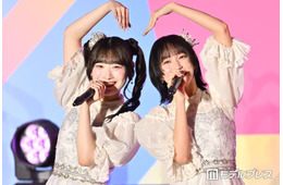 ＝LOVE、齋藤樹愛羅がピンク髪復活＆野口衣織がハイトーンイメチェン 国立ライブでの新ヘアに「可愛すぎて心臓止まるかと」「最高のサプライズ」と反響殺到