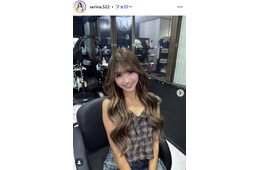 「今日好き」佐藤芹菜、“ピンクヘア”エフェクトで雰囲気ガラリ「お人形さんみたい」「ただただ可愛い」と反響