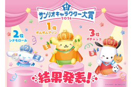 「2026年サンリオキャラクター大賞」結果発表 ポムポムプリン30周年アニバーサリーイヤーに1位 2年連続・通算5度目【一覧】