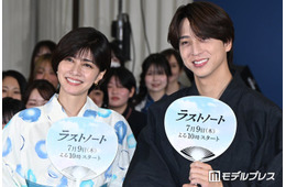 内田有紀＆timelesz寺西拓人、トレンド1位で話題のビジュアルは嵐の中撮影「実は過酷な状況」笑顔の裏側【ラストノート】