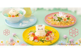サンリオ「はなまるおばけ」限定カフェが東京・大阪で開催 特別なごほうびメニュー＆グッズ続々