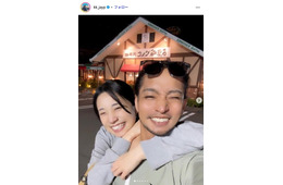 「あいの里」隼平＆おかよカップル、出会った記念日を祝福 仲睦まじい2ショットに「幸せオーラがすごい」「距離感が近くてラブラブ」と反響