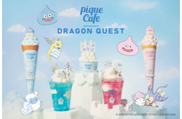 ドラクエ×ジェラピケカフェ初コラボ、スライムの天空クレープや天空城モチーフの限定スイーツ