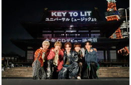 KEY TO LIT、CDデビュー決定 増上寺でサプライズ発表・今冬ユニバーサルミュージックより