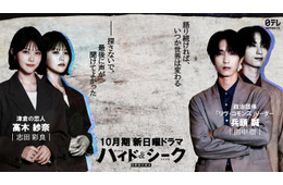 福士蒼汰主演「ハイド＆シーク」志田彩良が主人公の恋人役・SixTONES田中樹は政治団体リーダー役で出演 緊張のティザー映像公開