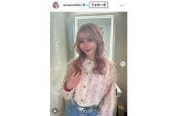 レイザーラモンHGの妻・住谷杏奈、娘との色違いニット帽2ショット公開「身長高くてスタイル抜群」「モデルさんみたい」