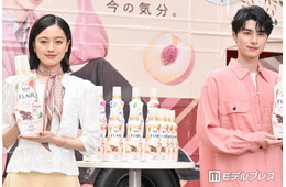 本田響矢＆上坂樹里、“ほぼ初めまして”でティーカップ同乗「すごく恥ずかしかった」