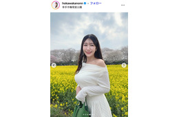 “身長170cm”美人気象予報士「夏の思い出写真」プールで美脚＆美スタイル際立つ「脚に目がいっちゃう」「色っぽすぎる」と反響