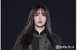藤田ニコル、第1子出産後初イベント ロングヘア靡かせ堂々ランウェイ【TGC2026A/W】