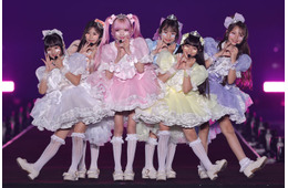 “小学生プリンセスアイドル”ひめらぶ、デビューの地で1年越しパフォーマンス「また戻ってこれてとても嬉しい」フリフリ衣装でらしさ全開【TGC KIDS フェス KITAKYUSHU 2026】