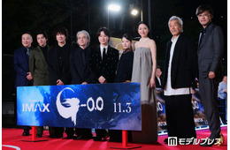 神木隆之介・浜辺美波・山田裕貴ら「ゴジラ-0.0」豪華キャスト集結 “聖地・銀座”高速道路でのイベントに驚き「ゴジラにしかできない」
