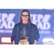 トラウデン直美、ほっそりウエスト大胆披露 舌ペロにドキッ【GirlsAward 2025SS】