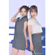 MYERA・Koto＆Yui、ペアランウェイ実現 息の合ったポージング【GirlsAward 2025SS】