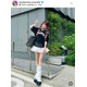 「スタイル抜群」田中れいな、美シルエットのモノトーンコーデに絶賛の声「理想的な着こなし」