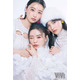 とき宣・杏ジュリア＆坂井仁香＆菅田愛貴、美麗ホワイトコーデを披露！多彩なクリスマスメイクにトライ
