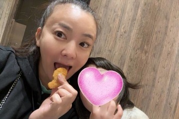 華原朋美、5歳愛息子との“マクドナルドデート”を報告「2人で仲良く楽しくすごしています」 画像