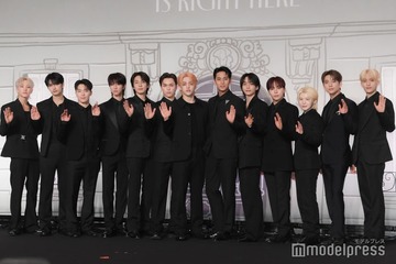 SEVENTEEN「MAMA」打ち上げ写真公開 授賞式欠席ジョンハン＆ジュンに注目集まる「ちゃんと13人」「絆感じる」 画像