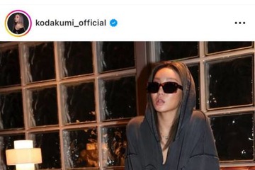 倖田來未、イケメンすぎる！？ボーイッシュコーデに反響「お洒落」「カッコイイ」 画像