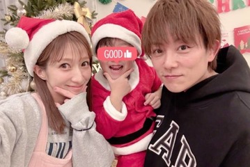 辻希美、長女・希空の手作りケーキ＆豪華な食事でクリスマスイブパーティ「家族6人揃って」 画像